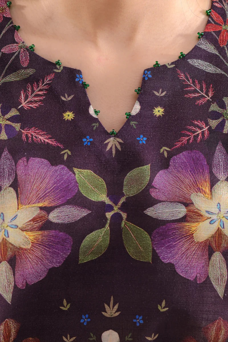 Unstitched Printed Lawn 2 Piece (Shirt/Trouser)