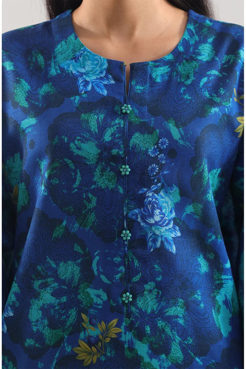 Unstitched Printed Lawn 3 Piece