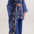 Unstitched Printed Lawn 3 Piece