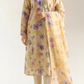 Unstitched Printed Lawn 3 Piece