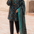 Unstitched Printed Lawn 3 Piece