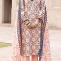 Unstitched Printed Lawn 3 Piece
