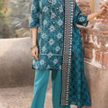Unstitched Printed Lawn 3 Piece