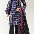Unstitched Printed Lawn 3 Piece