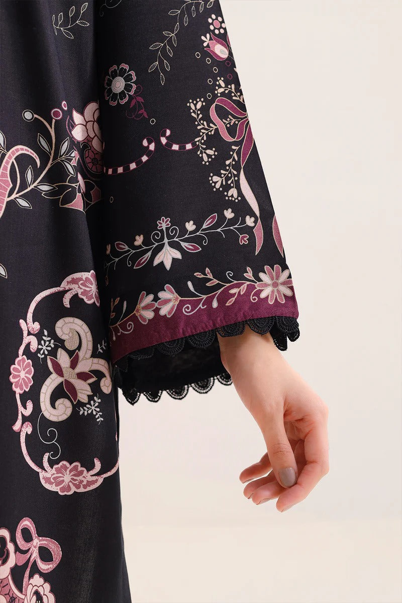 Unstitched Printed Linen 3 Piece