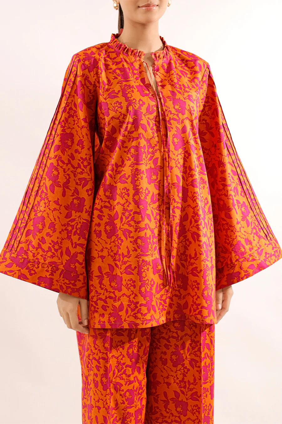 Unstitched Printed Lawn 2 Piece (Shirt/Trouser)