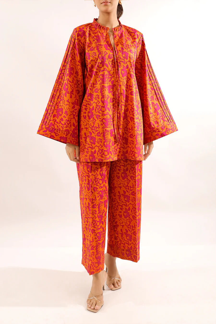 Unstitched Printed Lawn 2 Piece (Shirt/Trouser)