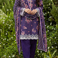 Unstitched Printed Embroidered Lawn 2 Piece (Shirt/Dupatta)