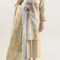 Unstitched Printed Lawn 3 Piece