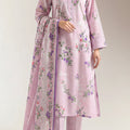 Unstitched Printed Lawn 3 Piece