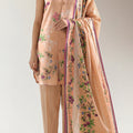Unstitched Printed Lawn 3 Piece