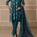 Unstitched Printed Lawn 3 Piece