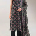 Unstitched Printed Lawn 3 Piece